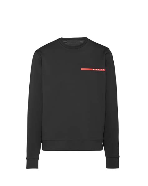 prada pull over|Prada sweatshirts for men.